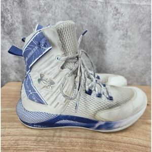 Under Armour HOVR Highlight Ace Volleyball Shoes Womens 8 White Royal Blue 30274